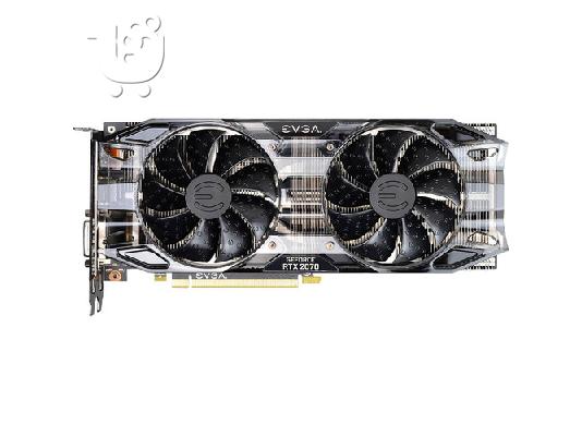 Ολοκαίνουργια κάρτα γραφικών EVGA GeForce RTX 2070 BLACK GAMING