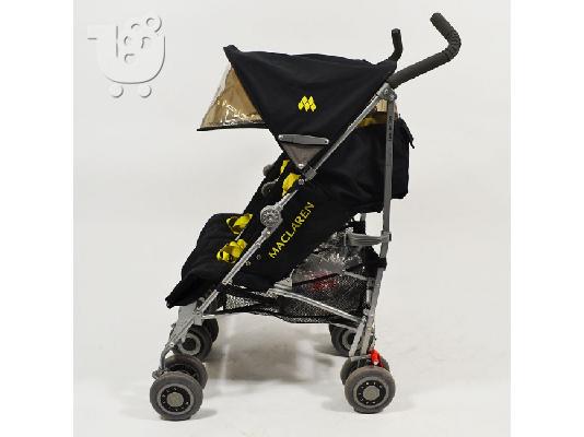 Καρότσι διδύμων Maclaren Twin Τechno Λαχανί
