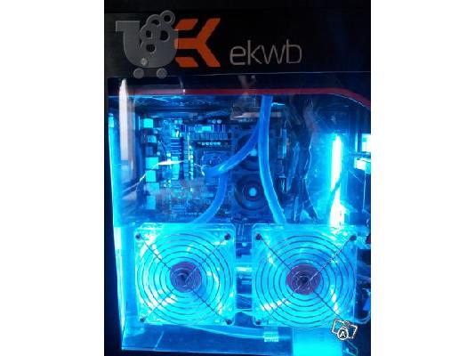 Υδρόψυκτο Gaming Pc προς πώληση