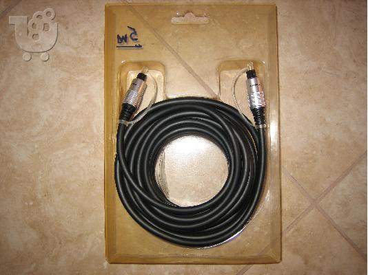 Καλωδιο οπτικη ινα 5 μετρα - Optical Digital Cable - Jin Ruh - 5mt καλώδιο οπτική ίνα 5 μέ...