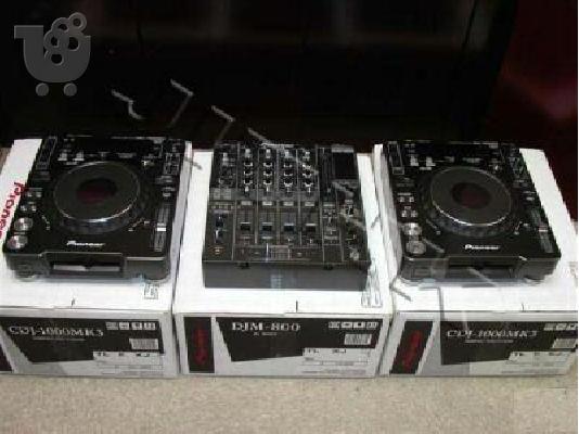 PoulaTo: Νέα προσφορά 2 x Pioneer CDJ 1000 MK3 + DJM 800 Mixer .... Korg Pa2xpro πληκτρολόγιο