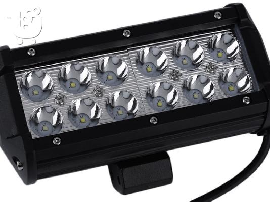 PoulaTo: Μπάρα Φωτισμού LED 36 Watt 10-30 Volt DC Ψυχρό Λευκό