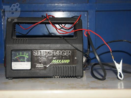 PoulaTo: Μηχάνημα supercharger Maxamp για μπαταρίες