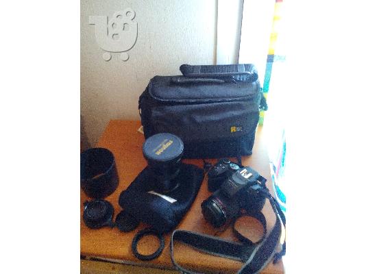 Πωλείται Fujifilm finepix hs20 με δύο φακούς, φλας, τρίποδο.