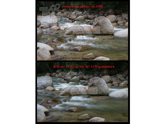 55mm Neutral Density ND2 + ND4 + ND8 Filter