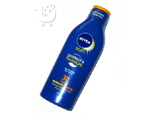 PoulaTo: Αντηλιακό γαλάκτωμα NIVEA Sun 200ml με δείκτη προστασίας 30