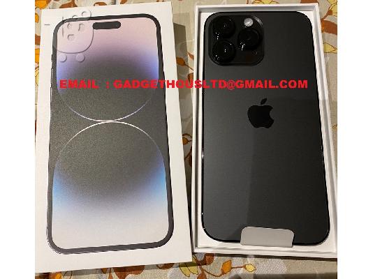 PoulaTo: Apple iPhone 14 Pro 128GB = 800 EUR, iPhone 14 Pro Max 128GB = 850 EUR, iPhone 14 128GB = 600 EUR , iPhone 14 Plus 128GB = 630 EUR, WHATSAPP CHAT : +447451285577