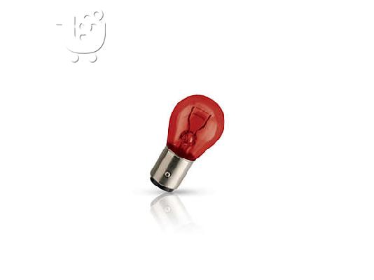 PoulaTo: Λάμπα Philips 21/5W PR21/5W RED 12V Κωδικός 12495CP