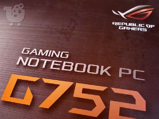 ROG G752VY φορητό υπολογιστή παιχνιδιών 17 ιντσών