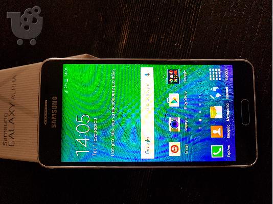 Samsung Galaxy Alpha 32GB Μαύρο,Γκρί