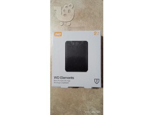 Wd elements 2 tb Σφραγιστος