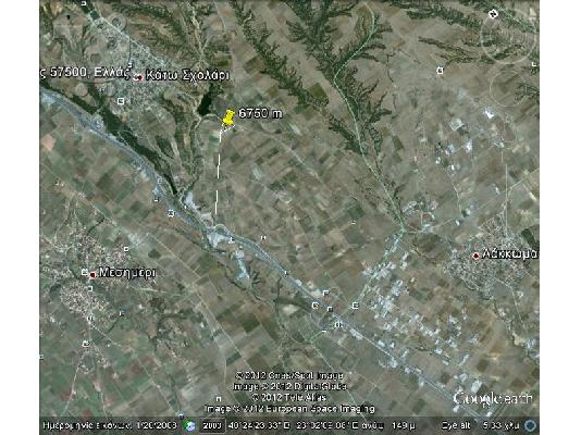 PoulaTo: Αγροτεμάχιο 6750 τμ, Σχολάρι Θεσσαλονίκης, με θέα.