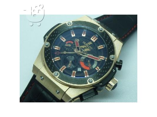 PoulaTo: ΡΟΛΟΙ χειρός Hublot formula 1 f1 chronograph kainourgio, τιμή 200€