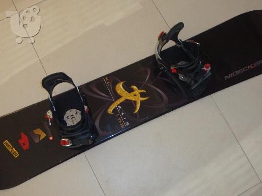 PoulaTo: Snowboard Nidecker & destres SP