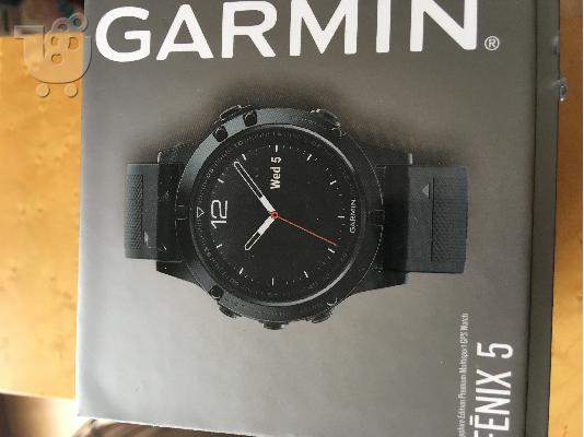 Garmin Fenix 5 Saphire Edititon Black