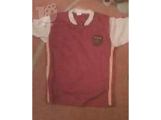 2 φανελες ποδοσφαιριστον arsenal+e9nikh του ανρι και γιανακοπουλου!...