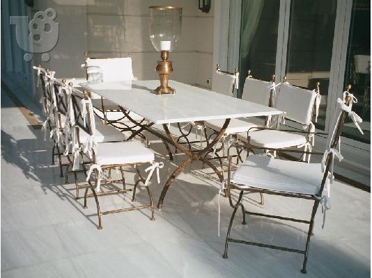 Έπιπλα εξοχής Kato Petralona 215 51 56 728 Garden furniture Kato Petralona Epipla Exohis K...