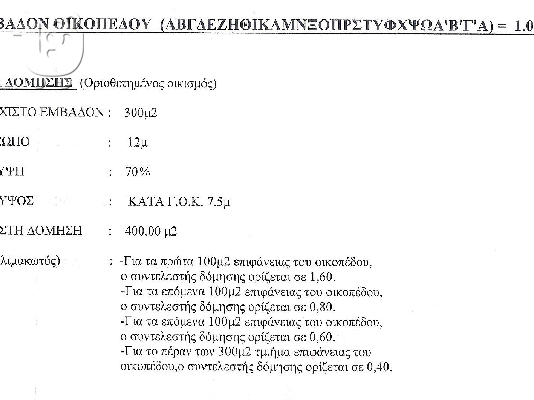 Πωληση οικοπέδου στη Λουτροπηγη/Σμοκοβο