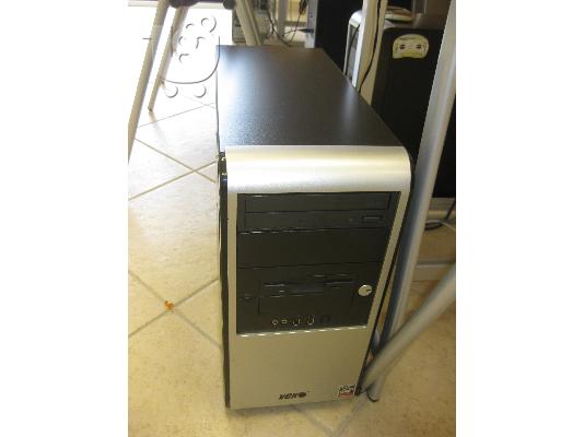HY station: LCD LG + VeroPC Athlon 64 - 80GB HD + mouse/keyboard + ακουστικά με μικρόφωνο...