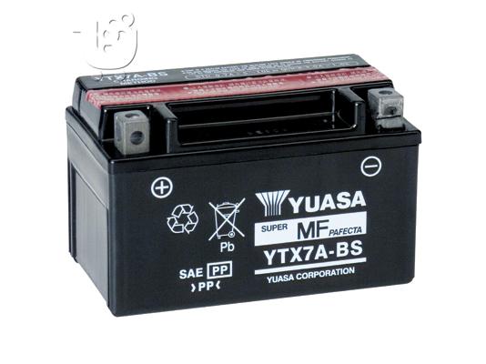 PoulaTo: Μπαταρία Moto Yuasa YTX7A-BS