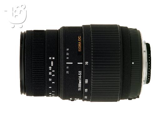 PoulaTo: Φακος sigma dg 70-300 4-5.6  για νικον