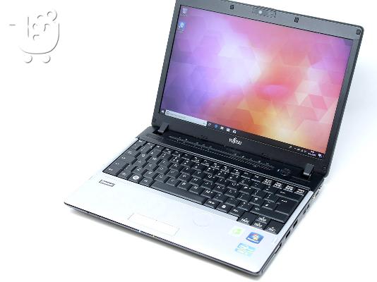 Laptop Fujitsu Lifebook P701 intel i3 320gb 4gb οθόνη 12.1 κάμερα windows 10 1 χρόνο εγγύη...