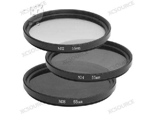 PoulaTo: 55mm Neutral Density ND2 + ND4 + ND8 Filter