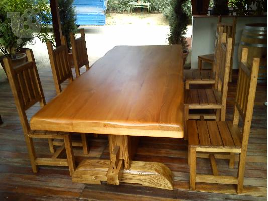 PoulaTo: μοναστηριακα τραπεζια μασιφ 6978411560