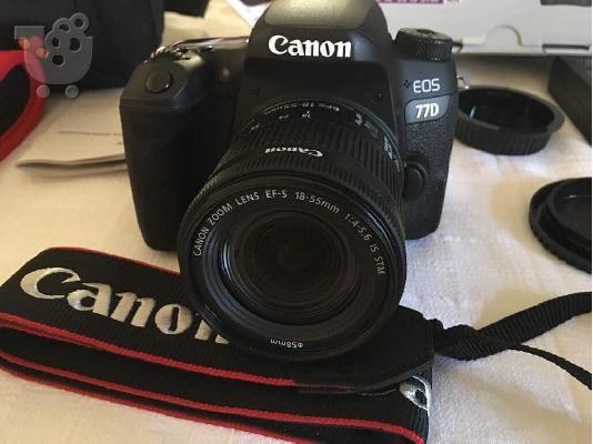 ΠΩΛΕΊΤΑΙ ΦΩΤΟΓΡΑΦΙΚΗ ΜΗΧΑΝΗ CANON EOS 77D