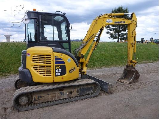 PoulaTo: 2007 KOMATSU PC40MR μίνι εκσκαφέας 