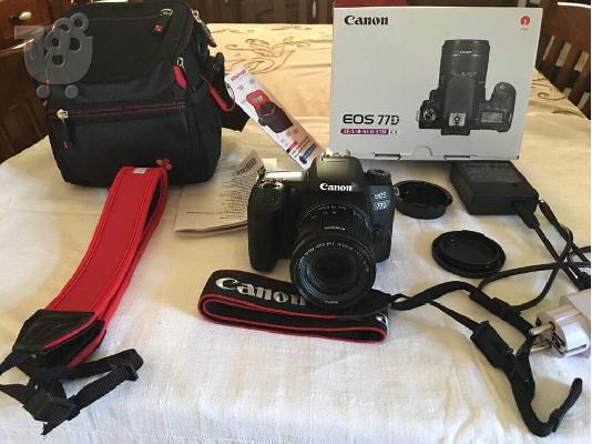 ΠΩΛΕΊΤΑΙ ΦΩΤΟΓΡΑΦΙΚΗ ΜΗΧΑΝΗ CANON EOS 77D