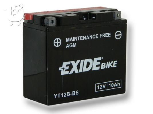 PoulaTo: Μπαταρία moto Exide YT12B-BS 10AH