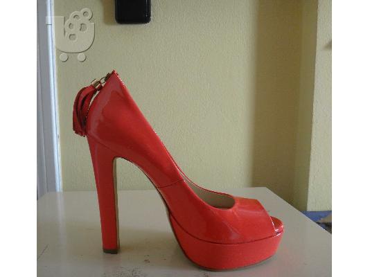 PoulaTo: Peep toe γόβα Tsakiris Mallas(Super ευκαιρία!!)