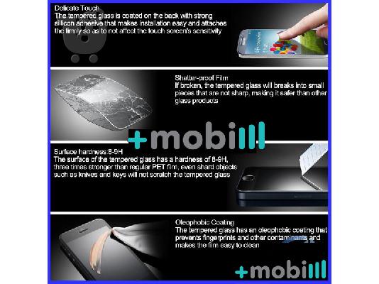 Προφύλαξη οθόνης SmartPhone Tempered Glass Explosion proof Shatter-proof Film Guard Shield...