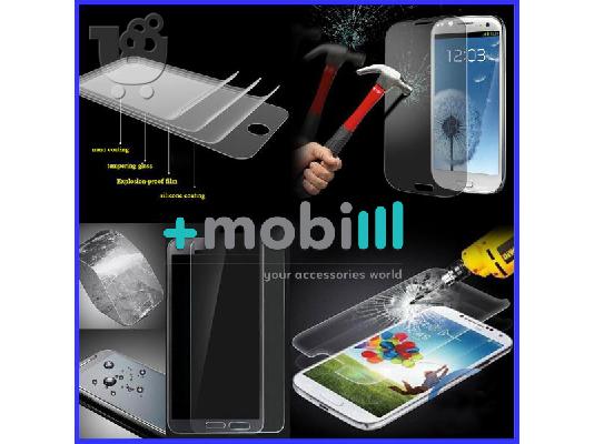 PoulaTo: Προφύλαξη οθόνης SmartPhone Tempered Glass Explosion proof Shatter-proof Film Guard Shield
