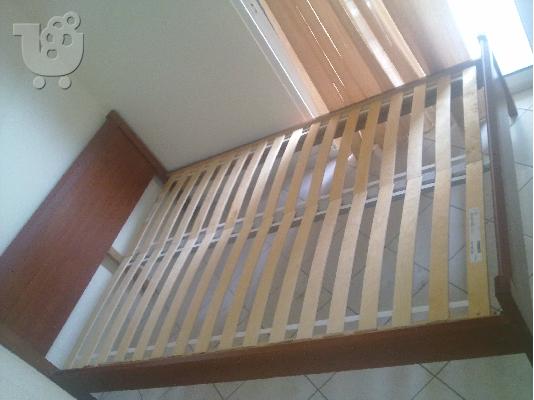 Κρεβατι με δοκο στηριξης και ταβλες