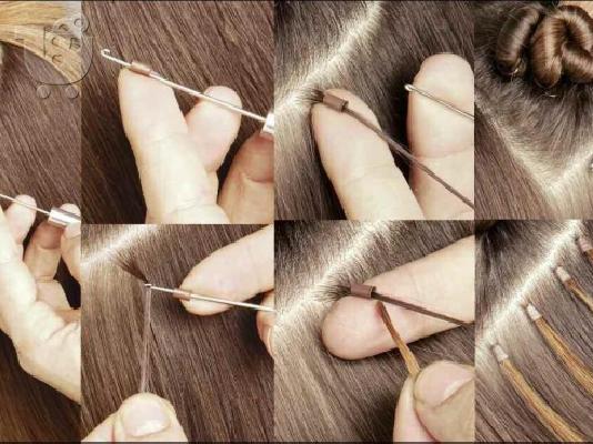 Extensions με micro rings 100% ρέμυ φυσικά σε όλα τα χρώματα!