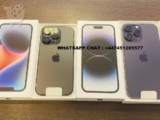 PoulaTo: Apple iPhone 14 Pro 128GB κόστος 800 EUR, iPhone 14 Pro Max 128GB κόστος 850 EUR, iPhone 14 128GB κόστος 600 EUR , iPhone 14 Plus 128GB κόστος 630 EUR