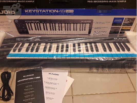 M-AUDIO KEYSTATION 49   MK3     (ΟΛΟΚΑΙΝΟΥΡΓΙΟ)