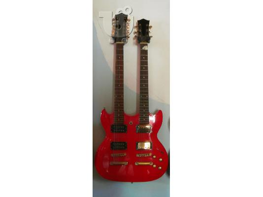 PoulaTo: GIBSON replica (αντίγραφο) της double neck guitar του 1958