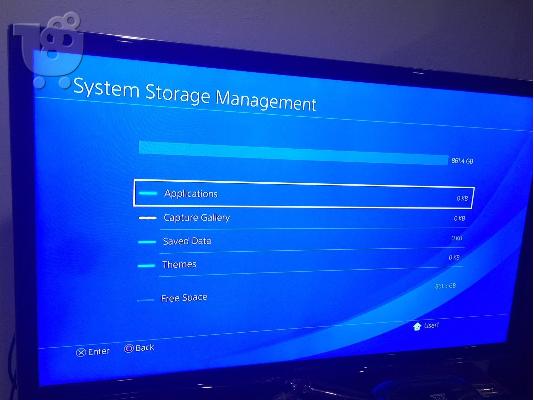 Sony PlayStation 4 Έκδοση Launch 500GB Jet Black Console