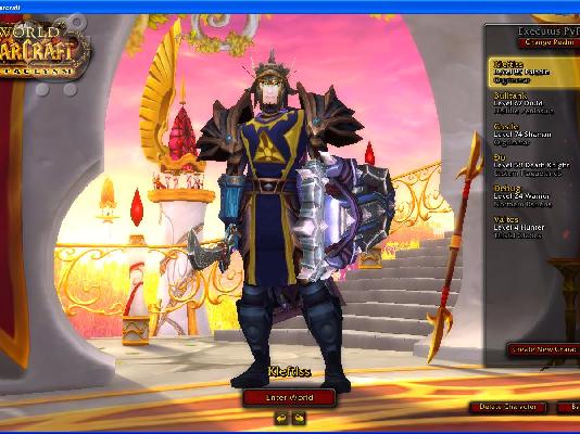 PoulaTo: WoW Account ,85 level Holy Paladin  +++++