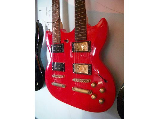 GIBSON replica (αντίγραφο) της double neck guitar του 1958