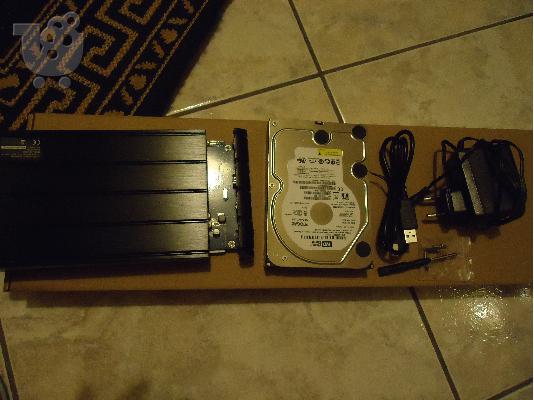 PoulaTo: HDD WD 500gb + sata to usb case