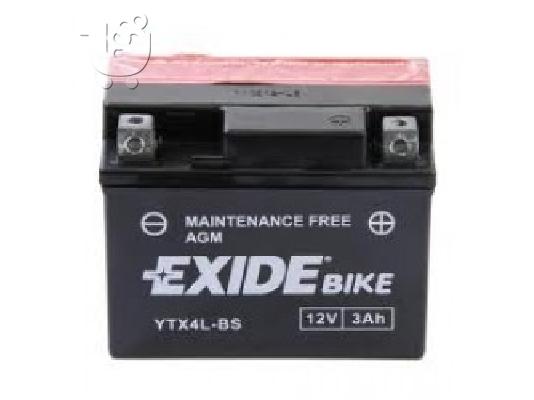 PoulaTo: Μπαταρία Exide YTX4L-BS 3AH