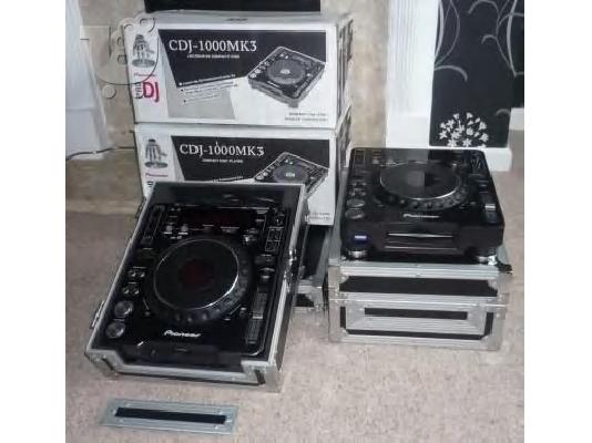 PoulaTo: SELLING  2x PIONEER CDJ-1000MK3 & 1x DJM-800 MIXER DJ PACKAGE + PIONEER HDJ 2000 HEADPHONE..1300Euro