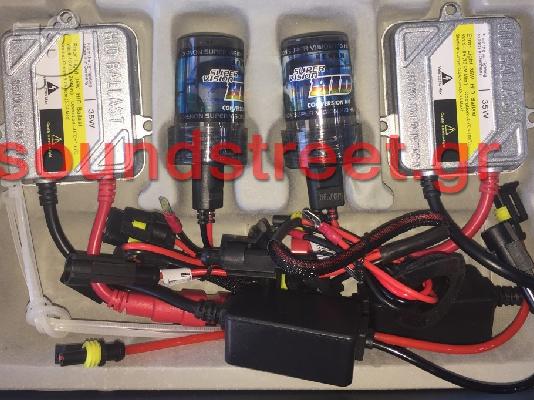 PoulaTo: Kit Xenon 3G Slim Ψηφιακά αλουμινίου HIR 9012 8000K